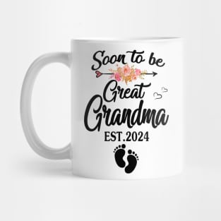 soon to be great grandma 2024 Mug